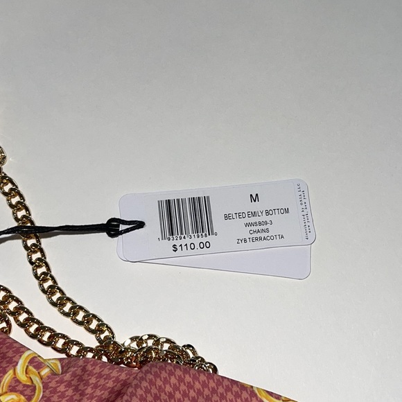 WeWoreWhat Belted Emily Bottom Size Medium NWT - Picture 12 of 15